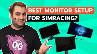 Best Monitor Setup for Simracing | Single vs. Triple | Review ft. @DaveGaming