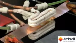 Annealing a Copper Strip with Induction Heating