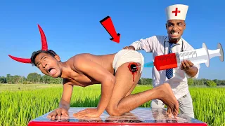 Must Watch New Funny Comedy Video 2023 Amazing Comedy Video 2023 Injection Video Try To Not Laugh