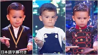 Youngest contestant and winner! 2-year-old Hugo Molina all performance 🥁 | Got Talent España 2019