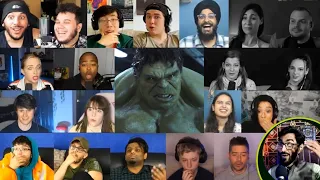 Thor Vs Hulk Fight Scene Reaction Mashup | The Avengers 2012