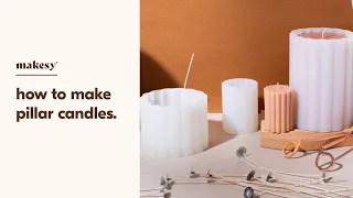 how to make pillar candles 🕯️ expert tutorial