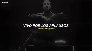 Lady Gaga - Applause // [Sub Español + Lyrics] Video Oficial