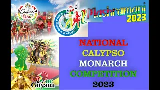 National Calypso Monarch Competition 2023 (Guyana)