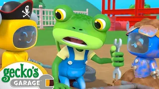 Muddy Mechanicals Railway Mystery | Gecko's Garage | Cartoons for Kids | Toddlers Show