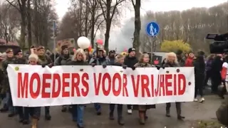 demo ‘Samen voor Nederland’ tegen het coronabeleid @ Utrecht