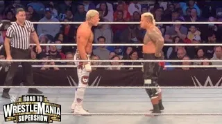 Cody rhodes Vs Solo Sikoa #shorts #wwe #wrestlemania  #trending #viral