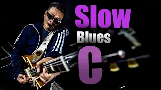 Blues Backing Track Jam - Ice B. - Chicago Blues - Slow Blues in C