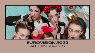 eurovision 2023: all languages