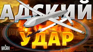 💣В России ПЕКЛО! Таких ВЗРЫВОВ еще не было. Адский удар под Ростовом. Русское ПВО, что с лицом?