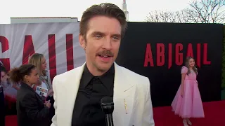 Dan Stevens red carpet interview at ABIGAIL premiere | ScreenSlam