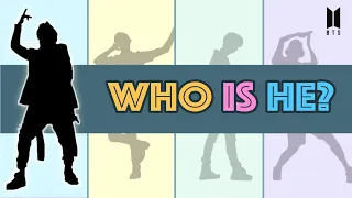 BTS Quiz - Guess the Member by the Silhouette Dance MV