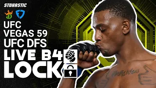 UFC Fight Night: Santos vs. Hill Picks | Card Breakdown | DraftKings MMA DFS Live Before Lock