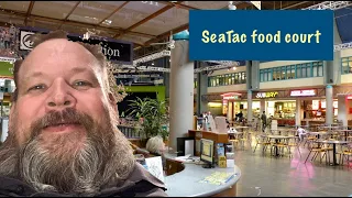 Seattle Airport, SEATAC, food  court