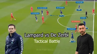 Chelsea 1-2 Brighton | Lampard vs De Zerbi | In-Game Tactical Adjustments