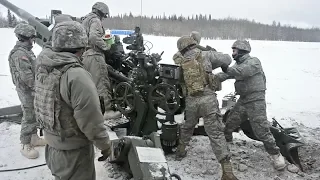 155mm Howitzer- Live fire exercise