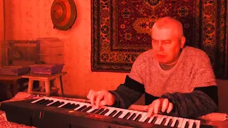 Геннадий Горин играет финал песни Feuer frei! (Rammstein)