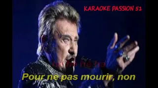 KARAOKE JOHNNY HALLYDAY . Tout donné  live Bercy 1992  KARAOKE PASSION 51