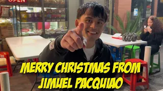 Jimmuel Pacquiao maraming Fans ang nagpa picture at bumati ng Merry Christmas