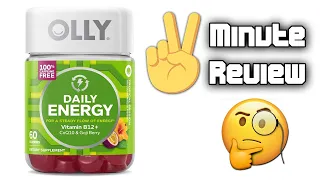 The 2 Minute Review - OLLY Daily Energy Gummies