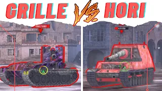 Grille VS HORI! Who Is The Sniper? Comparison GUIDE - WOT Blitz