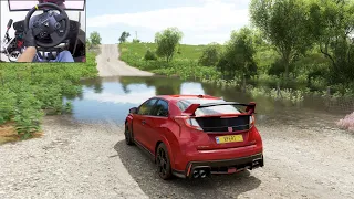 2015 Honda Civic Type R - Forza Horizon 4 | Thrustmaster TX gameplay
