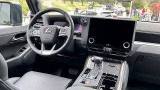 2024 LEXUS GX 550 Interior/ Multimedia/ 3 rows of Seats