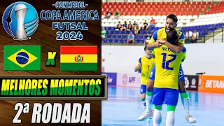 Brasil X Bolívia | 2ª Rodada | Copa América de Futsal 2024 (03/02/2024)