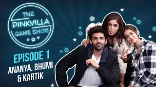 Kartik Aaryan, Ananya Panday & Bhumi Pednekar's BIG Fight | Pinkvilla Game Show | Dostana 2