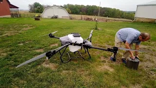 50 Kg Payload Agricultural Drone Into & Flight