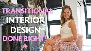 WHAT ON EARTH IS TRANSITIONAL DESIGN AND HOW TO DO IT RIGHT!! NINA TAKESH | RED ELEVATOR