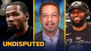 'LeBron vs KD isn't a debate, It's not even close' — Chris Broussard | NBA | UNDISPUTED