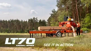 LT70 Mobile Sawmill in Action | Wood-Mizer