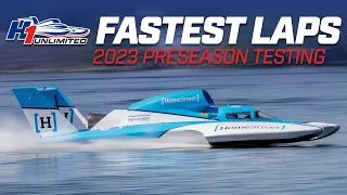 FASTEST LAPS // 2023 H1 Preseason Testing