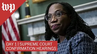 First day of Ketanji Brown Jackson’s Supreme Court confirmation hearings - 3/21 (FULL LIVE STREAM)