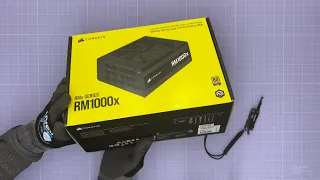 Corsair RM1000x 1000w ATX-PSU - Unboxing