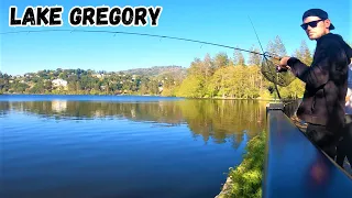 Lake Gregory Fishing for Stocked Trout