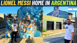 LIONEL MESSI Childhood Home in ARGENTINA 🇦🇷