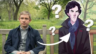 Что Если Бы ШЕРЛОК был МУЛЬТСЕРИАЛОМ? // Рисую Персонажей Сериала SHERLOCK В Своем Стиле