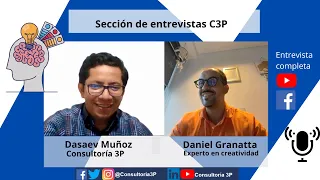 Entrevista Consultoría 3P a Daniel Granatta, experto en creatividad