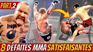 Les Défaites MMA/UFC les plus SATISFAISANTES ! Instant KARMA pour 8 Combattants Arrogants - Part 2