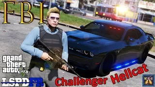 FBI Special Agent Patrol in Unmarked Dodge Challenger Hellcat | GTA 5 LSPDFR Episode 265