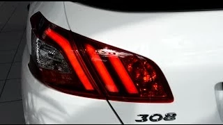 2014 Original Peugeot 308 Facelift LED Rear light tail lights Rückleuchten Rücklicht Heckleuchte