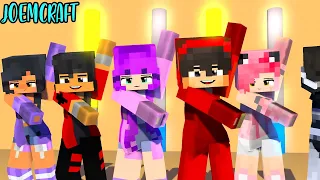 COUPLE DANCE | N ICO, ZOEY, APHMAU, AARON, KC, ZANE | CHICKEN WINGS MEME DANCE - Minecraft Animation