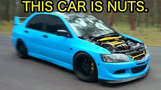 The Evo 8 RIPS! *36PSI Oopsies*