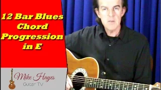 Blues Guitar Chords: 12 Blues Chord Progression in the Key of E