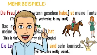 Grammar: Relative Clauses (Part 2): Accusative Case - Lesson 12 (A2-B1) (Learn German)