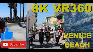 VR360 8K USA LA Venice Beach Muscle/Skating | HTC | Oculus | Mixed Reality | Stereoscopic 3D VR180