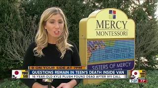 Questions remain in teen's death inside van