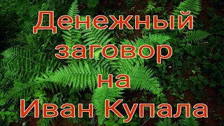 Денежный заговор на Иван Купала.